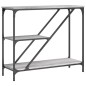 vidaXL Konsolentisch Grau Sonoma 88,5x30x75 cm Holzwerkstoff vidaXL Konsolentisch Grau Sonoma 88,5x30x75 cm Holzwerkstoff