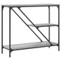 vidaXL Konsolentisch Grau Sonoma 88,5x30x75 cm Holzwerkstoff vidaXL Konsolentisch Grau Sonoma 88,5x30x75 cm Holzwerkstoff