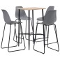 5-tlg. Bar-Set Kunststoff Grau 5-tlg. Bar-Set Kunststoff Grau