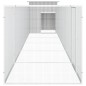 vidaXL Hühnerkäfig Grau 600x91x100 cm Verzinkter Stahl vidaXL Hühnerkäfig Grau 600x91x100 cm Verzinkter Stahl