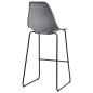 5-tlg. Bar-Set Kunststoff Grau 5-tlg. Bar-Set Kunststoff Grau
