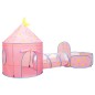 vidaXL Spielzelt mit 250 Bällen Rosa 301x120x128 cm vidaXL Spielzelt mit 250 Bällen Rosa 301x120x128 cm