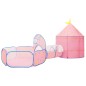 vidaXL Spielzelt mit 250 Bällen Rosa 301x120x128 cm vidaXL Spielzelt mit 250 Bällen Rosa 301x120x128 cm
