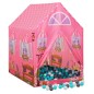 vidaXL Kinder-Spielzelt mit 250 Bällen Rosa 69x94x104 cm vidaXL Kinder-Spielzelt mit 250 Bällen Rosa 69x94x104 cm