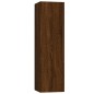 vidaXL 6-tlg. TV-Schrank-Set Braun Eichen-Optik Holzwerkstoff vidaXL 6-tlg. TV-Schrank-Set Braun Eichen-Optik Holzwerkstoff
