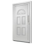 vidaXL Haustür Weiß 88x208 cm vidaXL Haustür Weiß 88x208 cm