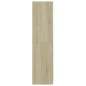 vidaXL Kleiderschrank Weiß Sonoma-Eiche 90x52x200 cm Holzwerkstoff vidaXL Kleiderschrank Weiß Sonoma-Eiche 90x52x200 cm Holzwerkstoff