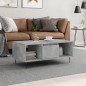 vidaXL Couchtisch Betongrau 90x50x36,5 cm Holzwerkstoff vidaXL Couchtisch Betongrau 90x50x36,5 cm Holzwerkstoff