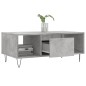 vidaXL Couchtisch Betongrau 90x50x36,5 cm Holzwerkstoff vidaXL Couchtisch Betongrau 90x50x36,5 cm Holzwerkstoff