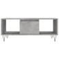 vidaXL Couchtisch Betongrau 90x50x36,5 cm Holzwerkstoff vidaXL Couchtisch Betongrau 90x50x36,5 cm Holzwerkstoff