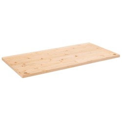 vidaXL Schreibtischplatte 100x60x2,5 cm Massivholz Kiefer