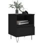 vidaXL Nachttische 2 Stk. Schwarz 40x35x50 cm Holzwerkstoff vidaXL Nachttische 2 Stk. Schwarz 40x35x50 cm Holzwerkstoff