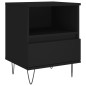 vidaXL Nachttische 2 Stk. Schwarz 40x35x50 cm Holzwerkstoff vidaXL Nachttische 2 Stk. Schwarz 40x35x50 cm Holzwerkstoff