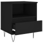 vidaXL Nachttische 2 Stk. Schwarz 40x35x50 cm Holzwerkstoff vidaXL Nachttische 2 Stk. Schwarz 40x35x50 cm Holzwerkstoff