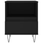vidaXL Nachttische 2 Stk. Schwarz 40x35x50 cm Holzwerkstoff vidaXL Nachttische 2 Stk. Schwarz 40x35x50 cm Holzwerkstoff