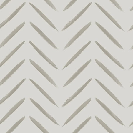 DUTCH WALLCOVERINGS Tapete Chevron Taupe