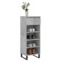 vidaXL Schuhschrank Betongrau 40x36x105 cm Holzwerkstoff vidaXL Schuhschrank Betongrau 40x36x105 cm Holzwerkstoff