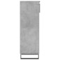 vidaXL Schuhschrank Betongrau 40x36x105 cm Holzwerkstoff vidaXL Schuhschrank Betongrau 40x36x105 cm Holzwerkstoff