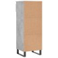 vidaXL Schuhschrank Betongrau 40x36x105 cm Holzwerkstoff vidaXL Schuhschrank Betongrau 40x36x105 cm Holzwerkstoff