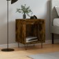 vidaXL Nachttisch Räuchereiche 40x35x50 cm Holzwerkstoff vidaXL Nachttisch Räuchereiche 40x35x50 cm Holzwerkstoff