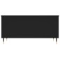 vidaXL Couchtisch Schwarz 90x44,5x45 cm Holzwerkstoff vidaXL Couchtisch Schwarz 90x44,5x45 cm Holzwerkstoff