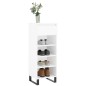 vidaXL Schuhschrank Hochglanz-Weiß 40x36x105 cm Holzwerkstoff vidaXL Schuhschrank Hochglanz-Weiß 40x36x105 cm Holzwerkstoff