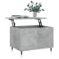 vidaXL Couchtisch Betongrau 60x44,5x45 cm Holzwerkstoff vidaXL Couchtisch Betongrau 60x44,5x45 cm Holzwerkstoff