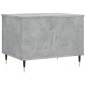 vidaXL Couchtisch Betongrau 60x44,5x45 cm Holzwerkstoff vidaXL Couchtisch Betongrau 60x44,5x45 cm Holzwerkstoff