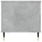 vidaXL Couchtisch Betongrau 60x44,5x45 cm Holzwerkstoff vidaXL Couchtisch Betongrau 60x44,5x45 cm Holzwerkstoff