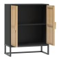 vidaXL Sideboard Schwarz 60x30x75 cm Holzwerkstoff vidaXL Sideboard Schwarz 60x30x75 cm Holzwerkstoff