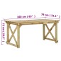 vidaXL Gartentisch 160x79x75 cm Holz vidaXL Gartentisch 160x79x75 cm Holz