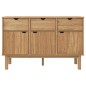 vidaXL Sideboard OTTA 114x43x73,5 cm Massivholz Kiefer vidaXL Sideboard OTTA 114x43x73,5 cm Massivholz Kiefer