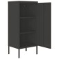 vidaXL Lagerschrank Anthrazit 42,5x35x101,5 cm Stahl vidaXL Lagerschrank Anthrazit 42,5x35x101,5 cm Stahl