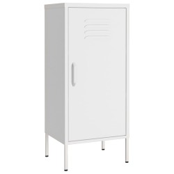 vidaXL Lagerschrank Weiß 42,5x35x101,5 cm Stahl    
