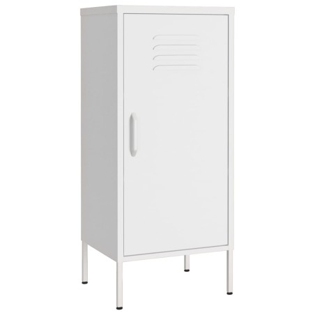 vidaXL Lagerschrank Weiß 42,5x35x101,5 cm Stahl    