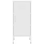 vidaXL Lagerschrank Weiß 42,5x35x101,5 cm Stahl vidaXL Lagerschrank Weiß 42,5x35x101,5 cm Stahl