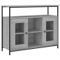 vidaXL Sideboard Grau Sonoma 100x35x80 cm Holzwerkstoff vidaXL Sideboard Grau Sonoma 100x35x80 cm Holzwerkstoff