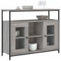 vidaXL Sideboard Grau Sonoma 100x35x80 cm Holzwerkstoff vidaXL Sideboard Grau Sonoma 100x35x80 cm Holzwerkstoff