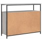 vidaXL Sideboard Grau Sonoma 100x35x80 cm Holzwerkstoff vidaXL Sideboard Grau Sonoma 100x35x80 cm Holzwerkstoff