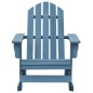 vidaXL Adirondack-Schaukelstuhl Massivholz Tanne Blau vidaXL Adirondack-Schaukelstuhl Massivholz Tanne Blau