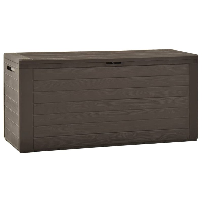 vidaXL Gartenbox Braun 116x44x55 cm vidaXL Gartenbox Braun 116x44x55 cm