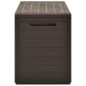 vidaXL Gartenbox Braun 116x44x55 cm vidaXL Gartenbox Braun 116x44x55 cm