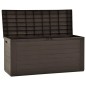 vidaXL Gartenbox Braun 116x44x55 cm vidaXL Gartenbox Braun 116x44x55 cm