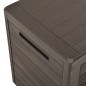 vidaXL Gartenbox Braun 116x44x55 cm vidaXL Gartenbox Braun 116x44x55 cm
