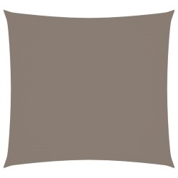 vidaXL Sonnensegel Oxford-Gewebe Quadratisch 4x4 m Taupe