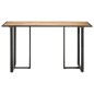 vidaXL Esstisch 140 cm Raues Mangoholz vidaXL Esstisch 140 cm Raues Mangoholz