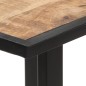 vidaXL Esstisch 140 cm Raues Mangoholz vidaXL Esstisch 140 cm Raues Mangoholz
