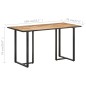 vidaXL Esstisch 140 cm Raues Mangoholz vidaXL Esstisch 140 cm Raues Mangoholz