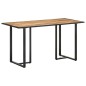vidaXL Esstisch 140 cm Raues Mangoholz vidaXL Esstisch 140 cm Raues Mangoholz