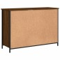 vidaXL Sideboard Braun Eichen-Optik 100x35x70 cm Holzwerkstoff vidaXL Sideboard Braun Eichen-Optik 100x35x70 cm Holzwerkstoff